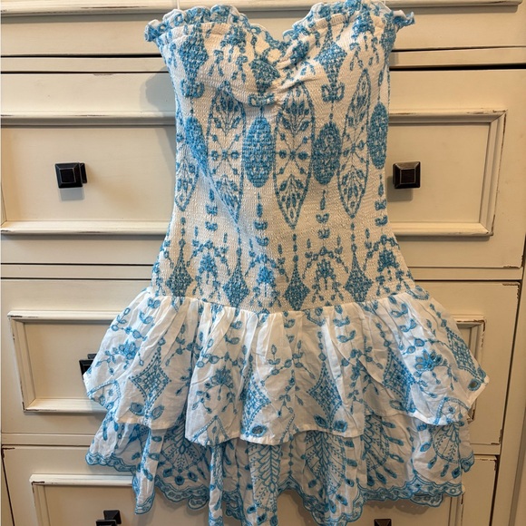 Dusty Dreams SmockedRuffle Bottom Dress -MOD - Picture 2 of 7